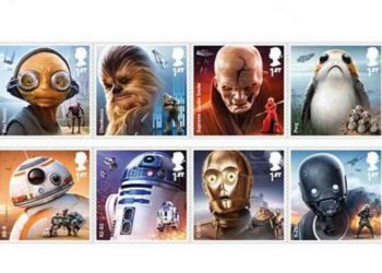Οι ήρωες του Star Wars γίνονται γραμματόσημα